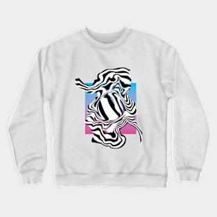 Abstract deformation Crewneck Sweatshirt